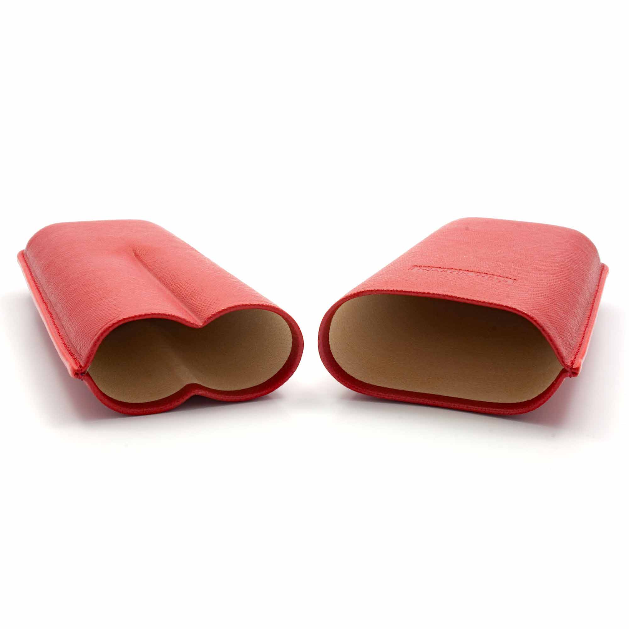 martin-wess-571-dante-blau-gigants-2-rot-02 Martin Wess 2er Zigarrenetui 571 Saffiano Gigante Rot