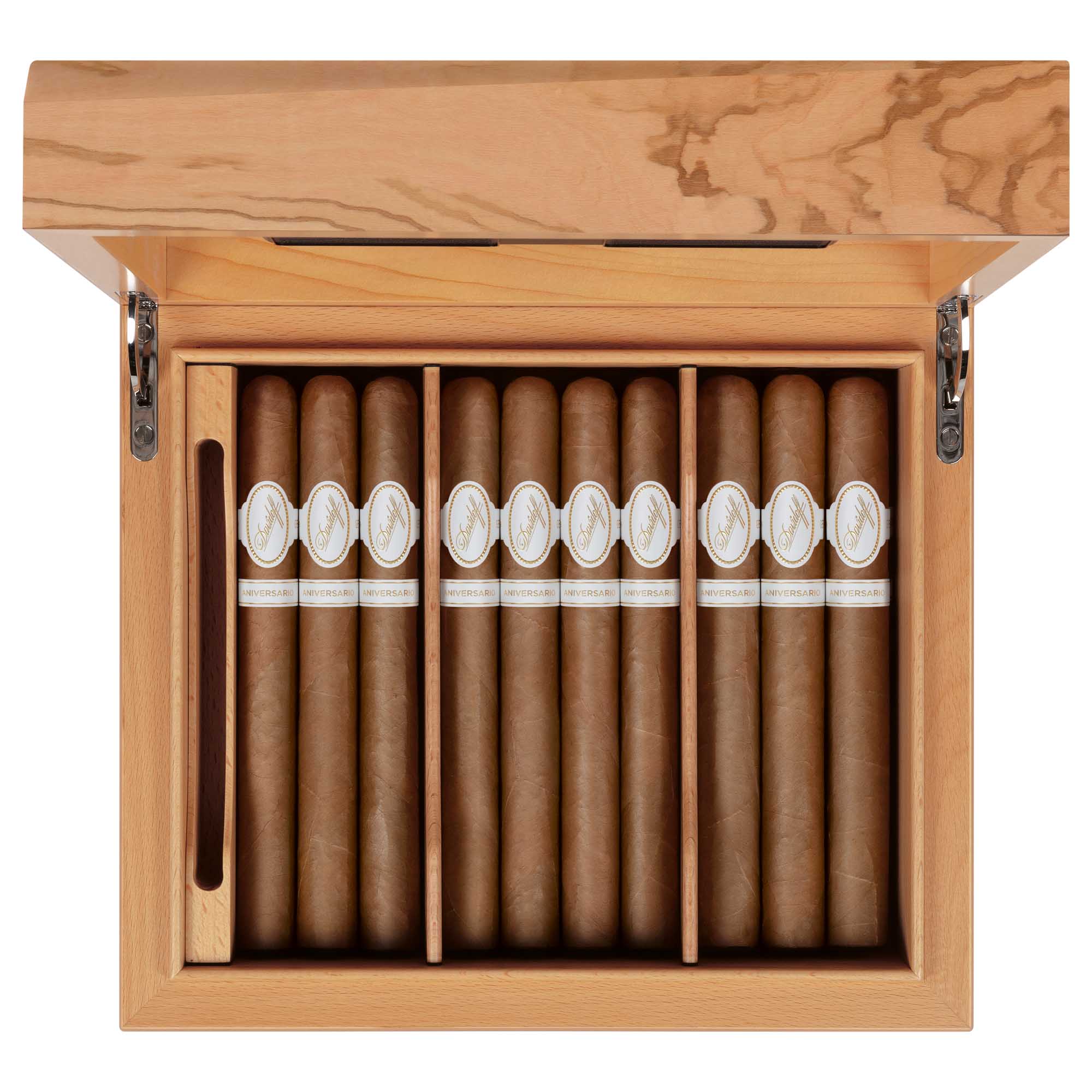davidoff-primeros-olivewood-02 Davidoff Humidor Primeros Olivetree