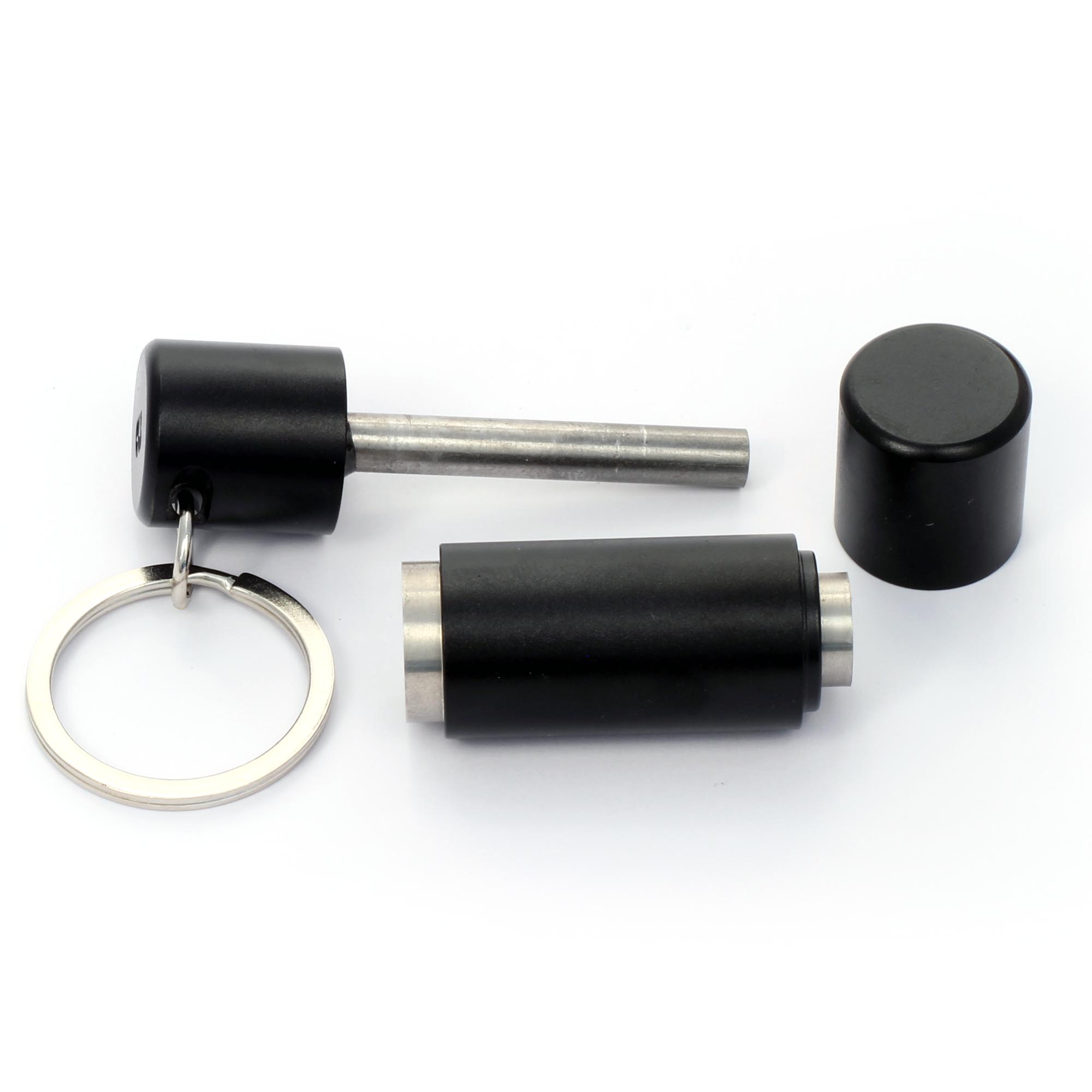 adorini_zigarrenbohrer_double_punch_schwarz_02 Adorini Zigarrenbohrer Double Cut Schwarz