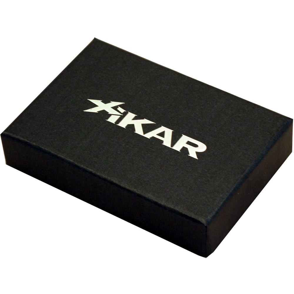 xikar_allure_verpackung Xikar Allume Triple Jet Feuerzeug schwarz 535BK