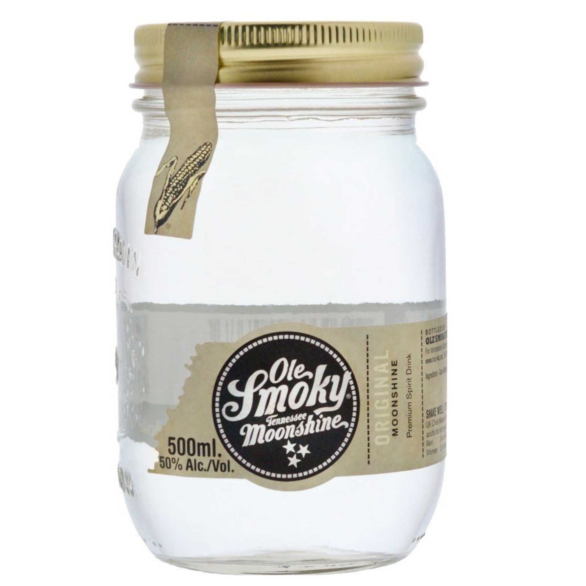 OleSmokyMoonshineOriginal50cl Ole Smoky Moonshine Original 50cl
