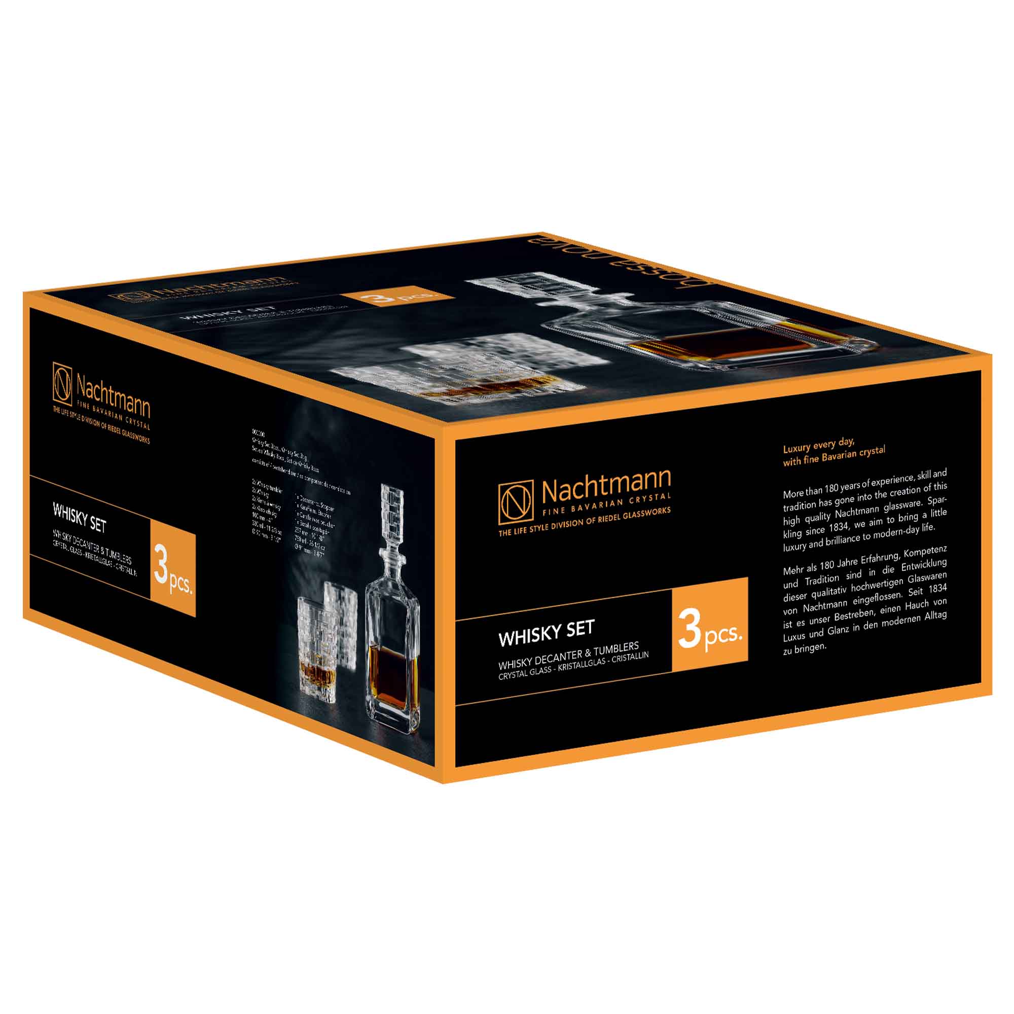 nachtmannbossanovawhisky3erset04 Nachtmann Bossa Nova Whisky 3er Set