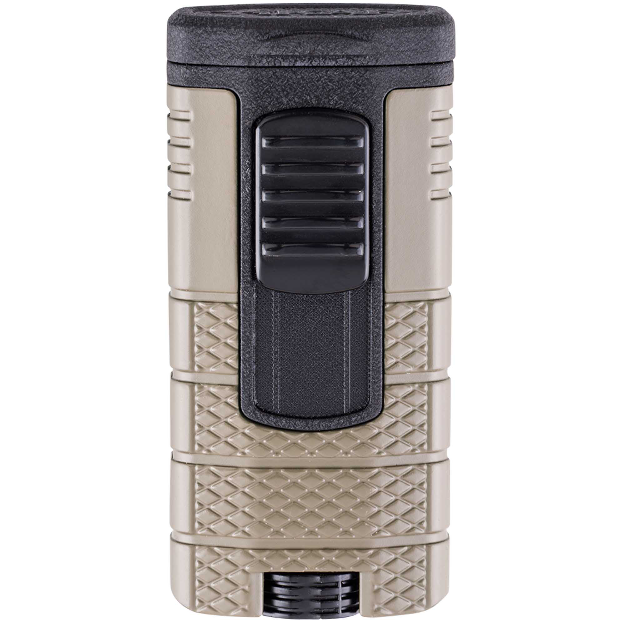 xikartacticaljetlighter553TNBK01 Xikar Tactical Triple Jet Tan- Black 553TNBK