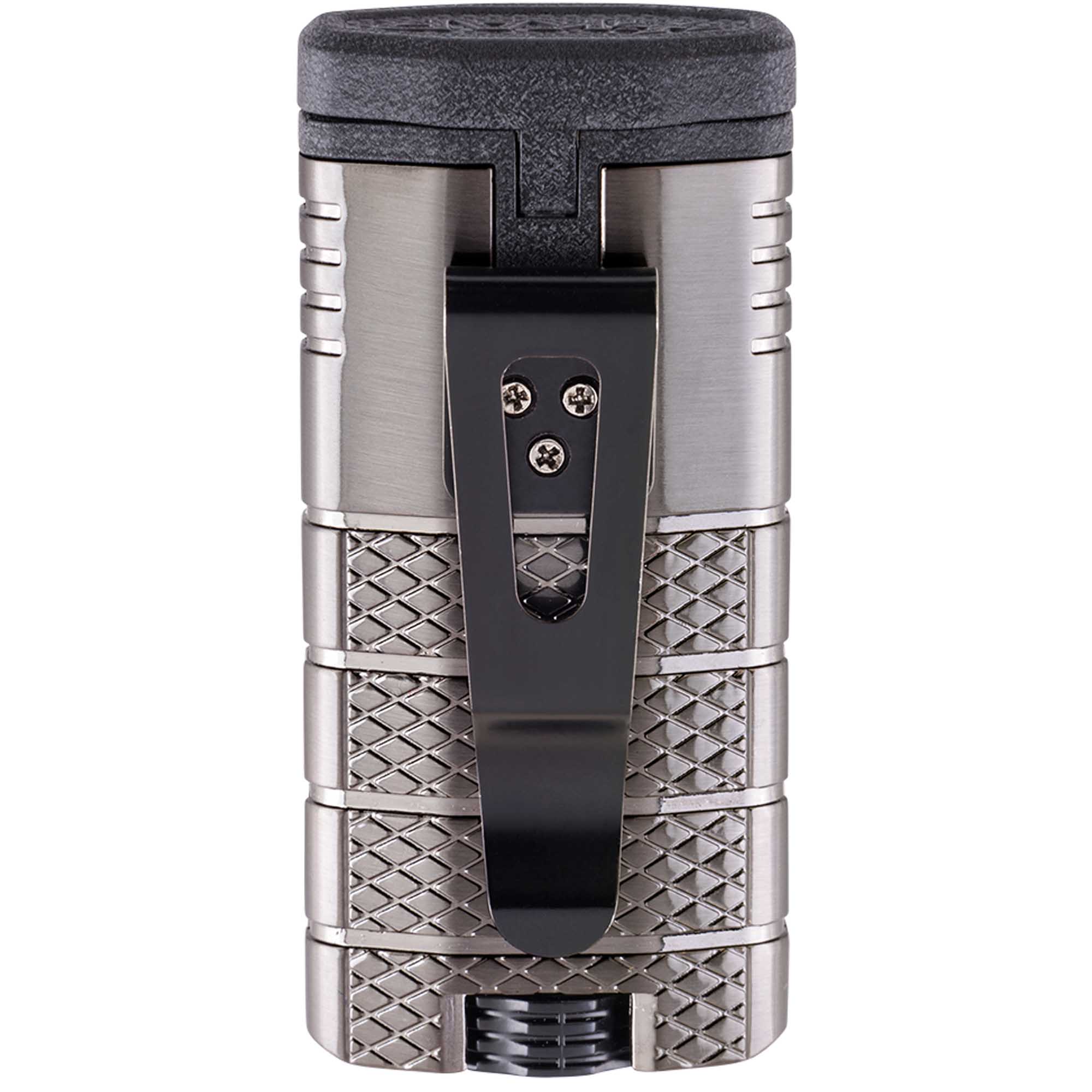 xikartacticaljetlightergunblack02 Xikar Tactical Triple Jet Gunmetal- Black