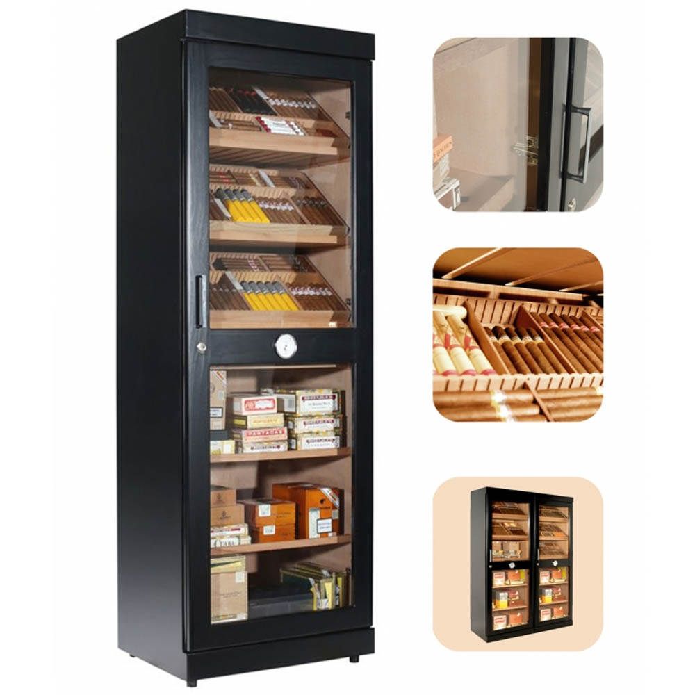adorini_humidor_schrank_roma_schwarz_02 Adorini Humidor Schrank Roma Schwarz (inkl. elektr. Befeuchter)