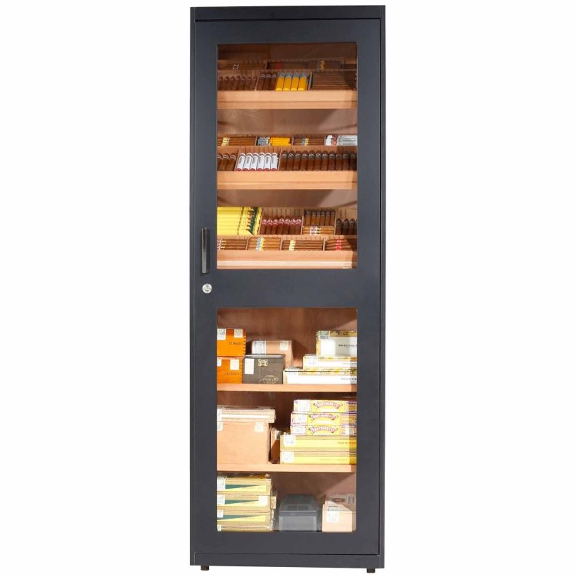 adorinihumidorschrankcaprischwarz02 Adorini Humidor Schrank Capri Schwarz