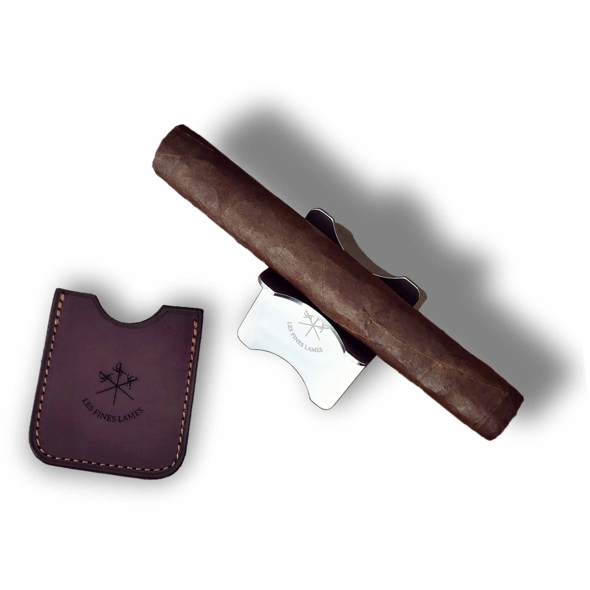 Les Fines Lames Cigar Stand BURGUNDY