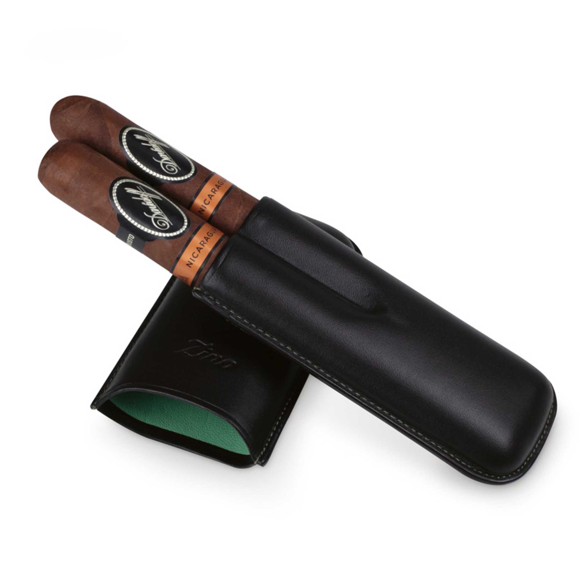 zino-etui-black-r2-03 Zino Leder Zigarrenetui Robusto XL-2 schwarz