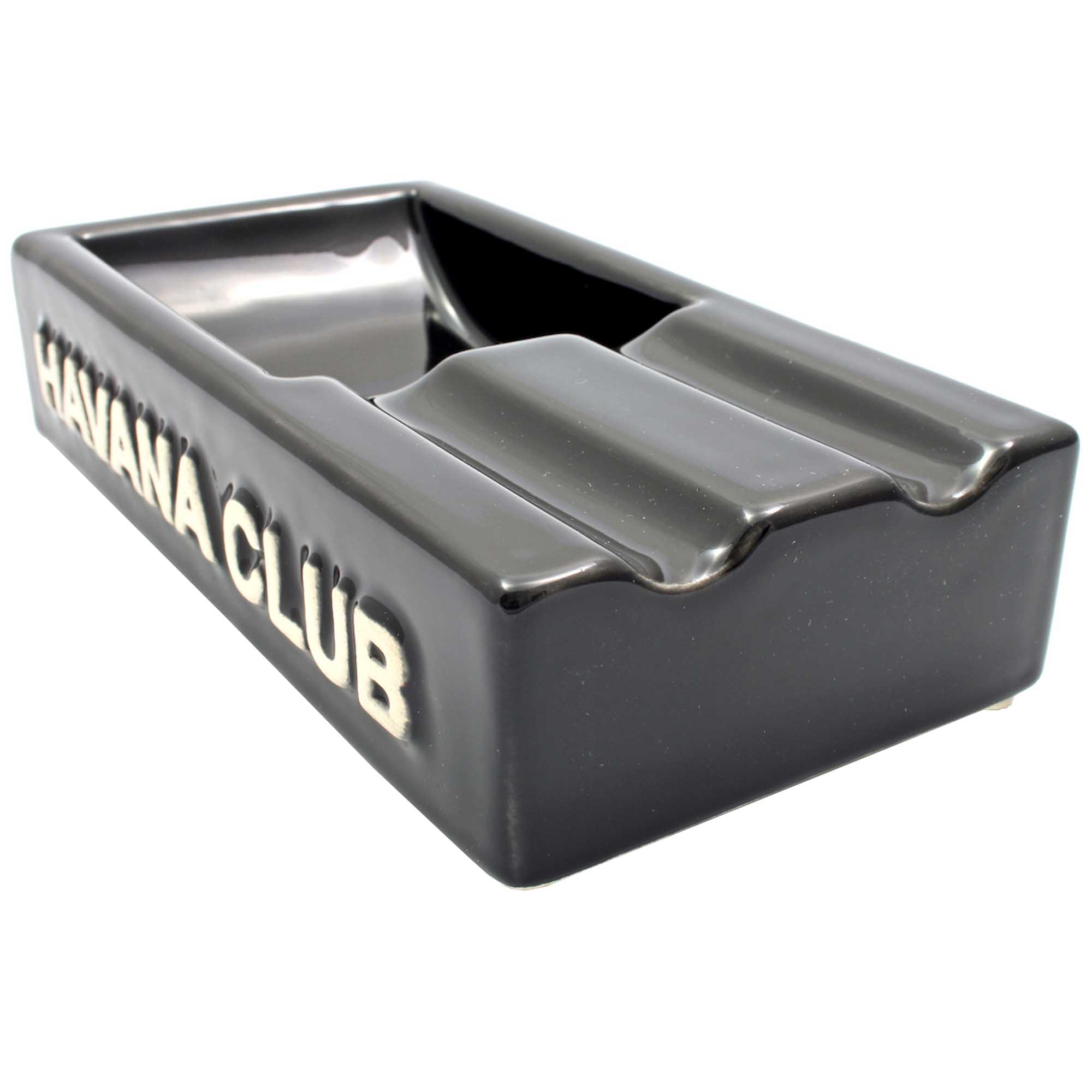 clubhavanasecundoblack02 Club Havana Secundo Schwarz Aschenbecher