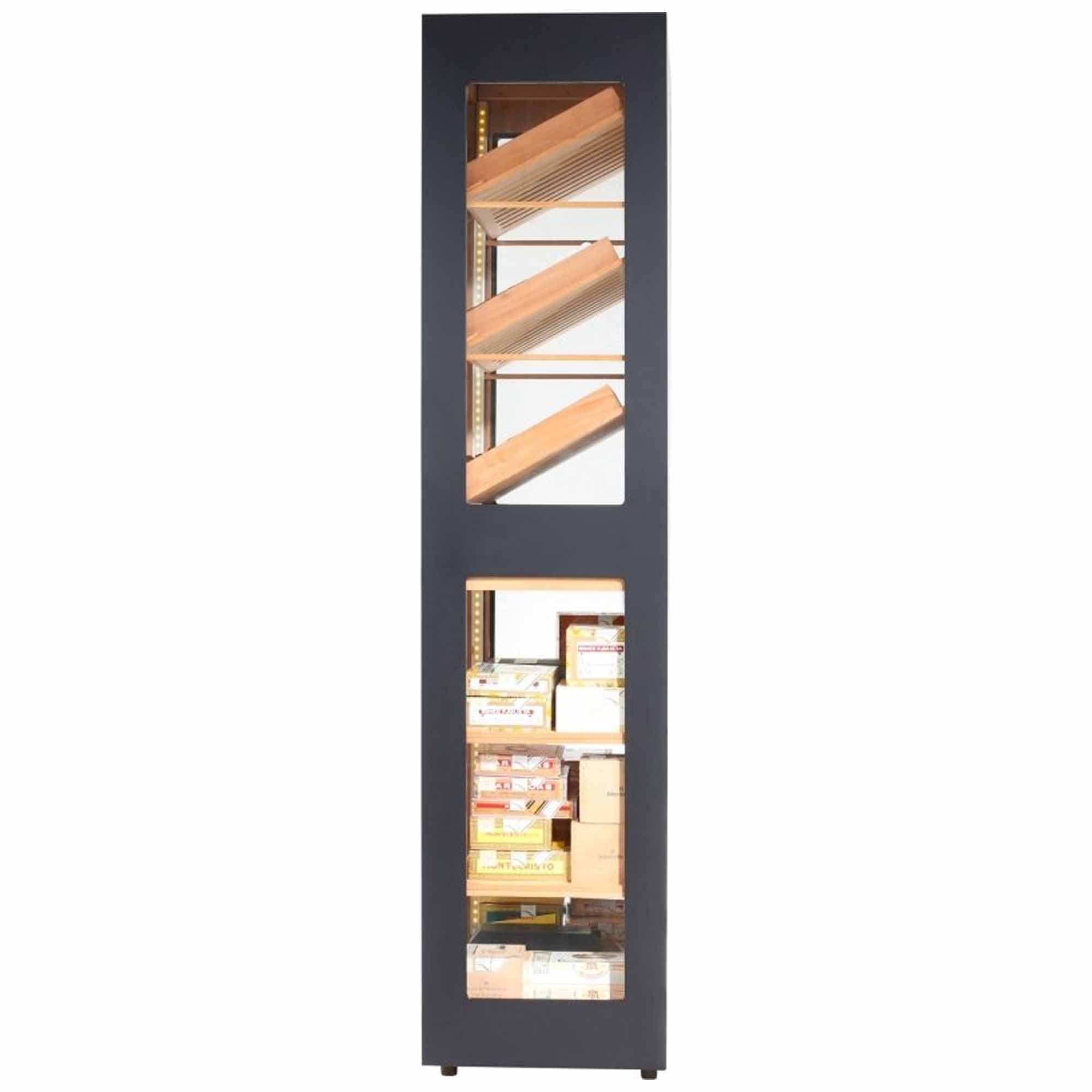 adorinihumidorschrankcaprischwarz03 Adorini Humidor Schrank Capri Schwarz