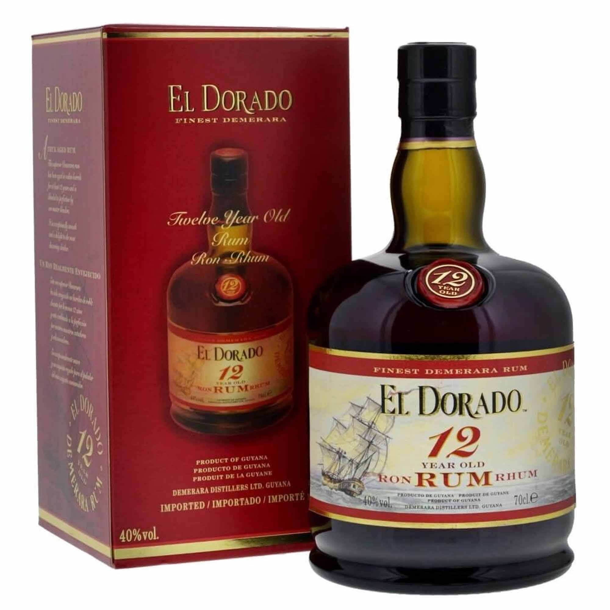 El Dorado Rum 12 Years 70cl