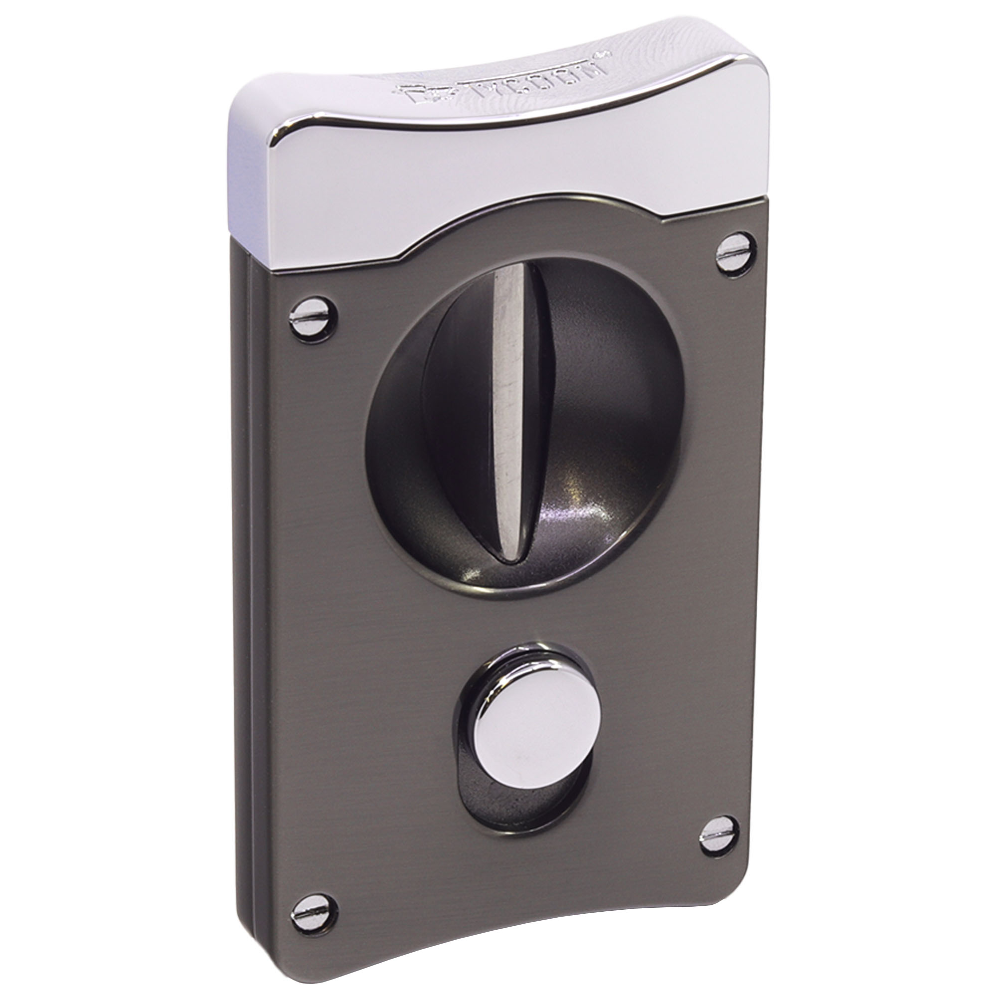 Tycoon Cigar V-Cutter Dark Gunmetal Tycoon Cigar V-Cutter Dark Gunmetal