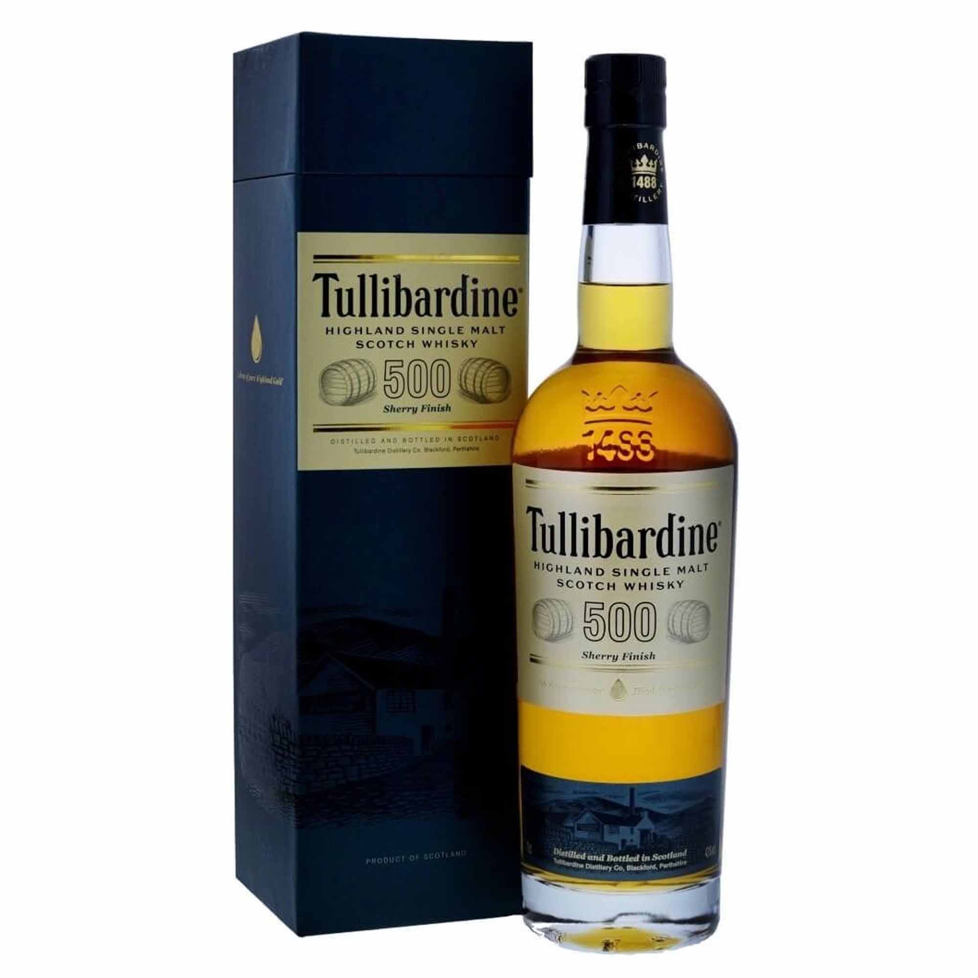 Tullibardine Whisky 500 Sherry Finish 70cl