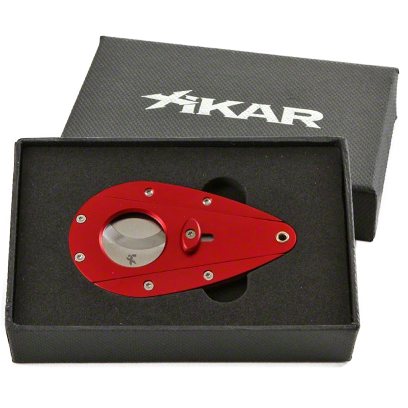 xikar_x1_rot_zus3 Xikar Xi1 Cutter Alu rot