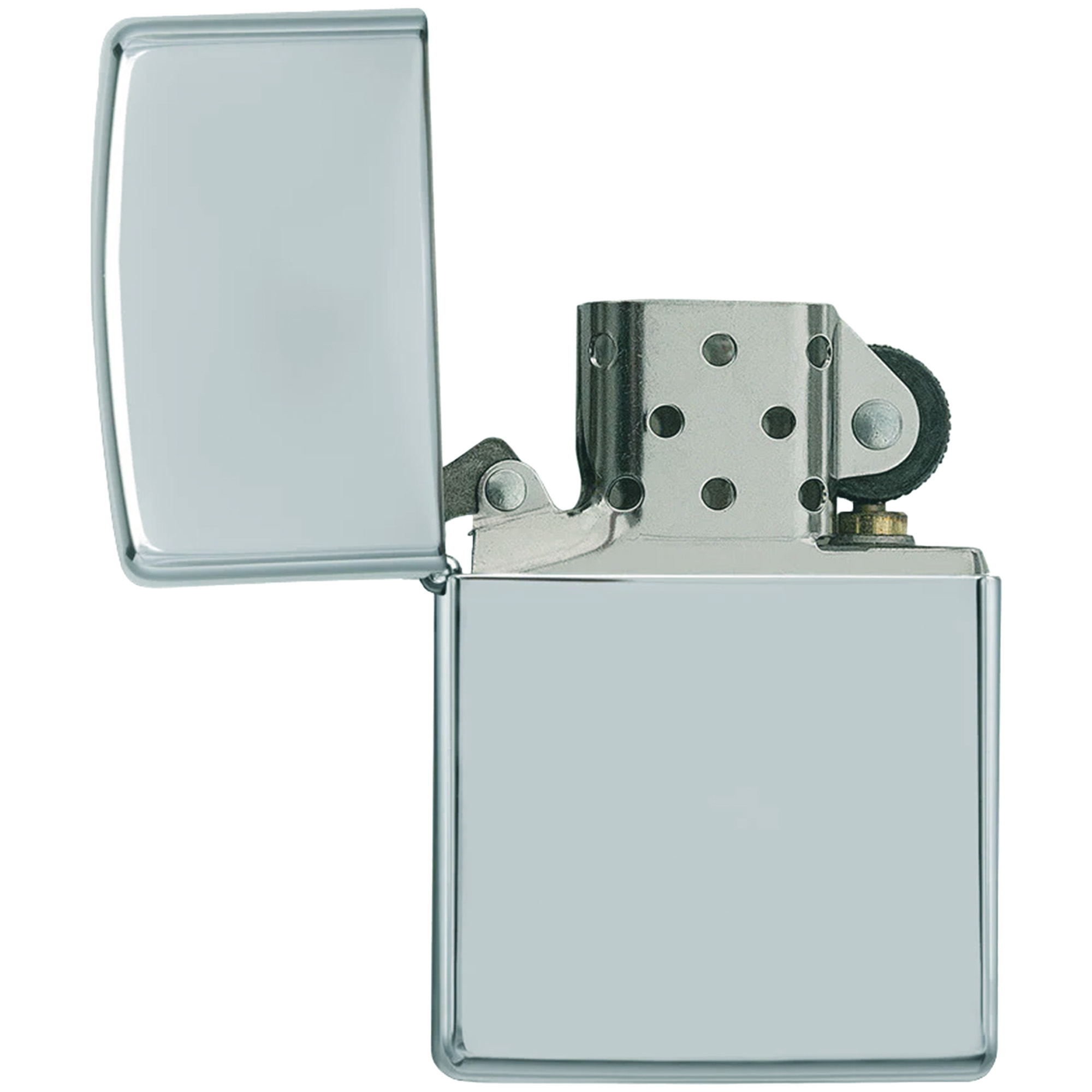Zippo_Chrome_Polished_2 Zippo Lighter Chrome Polished