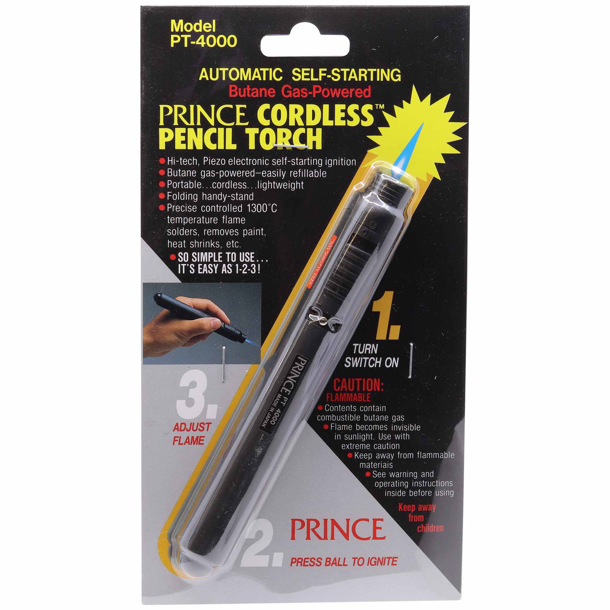 prince-pt-4000-02 Prince PT-4000 Stab Feuerzeug