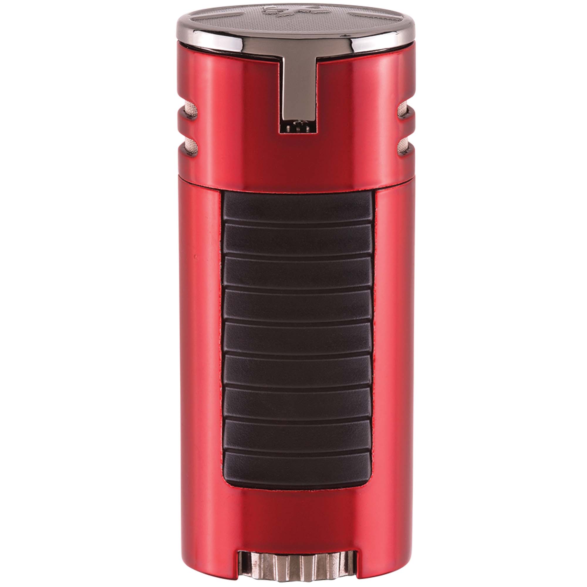xikar_hp4_jet_daytona_red_03 Xikar HP4 Jet Feuerzeug Daytona Red mit 4 Flammen 574RD
