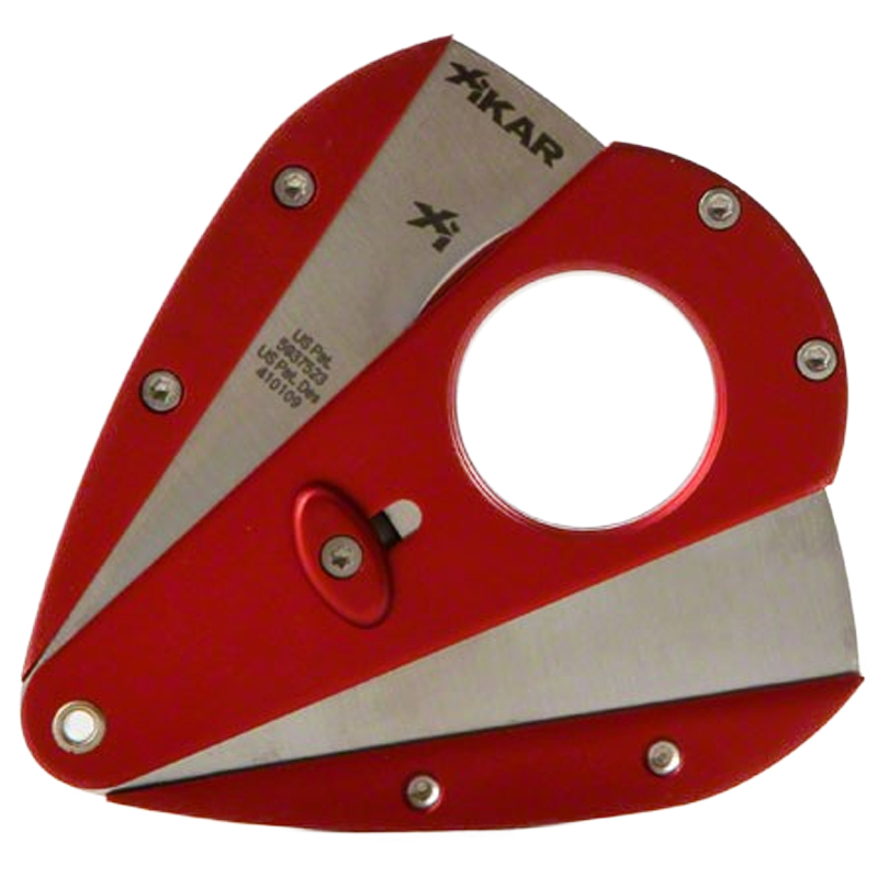 xikar_x1_rot_zus2 Xikar Xi1 Cutter Alu rot
