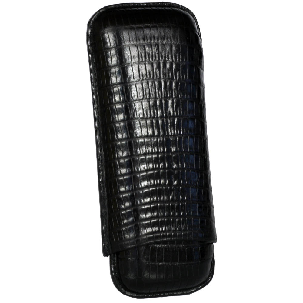 590x_2er_lizard_bk_martin_wess_01 Martin Wess 2er Zigarren Etui Robusto Leder schwarz Lizard 590