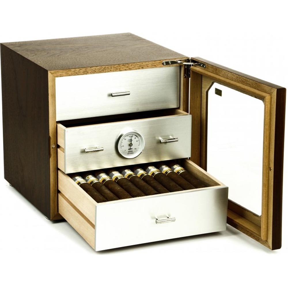 adorini_humidor_chianti_medium_alu_05 Adorini Humidor Chianti Medium Walnuss/Alu Deluxe