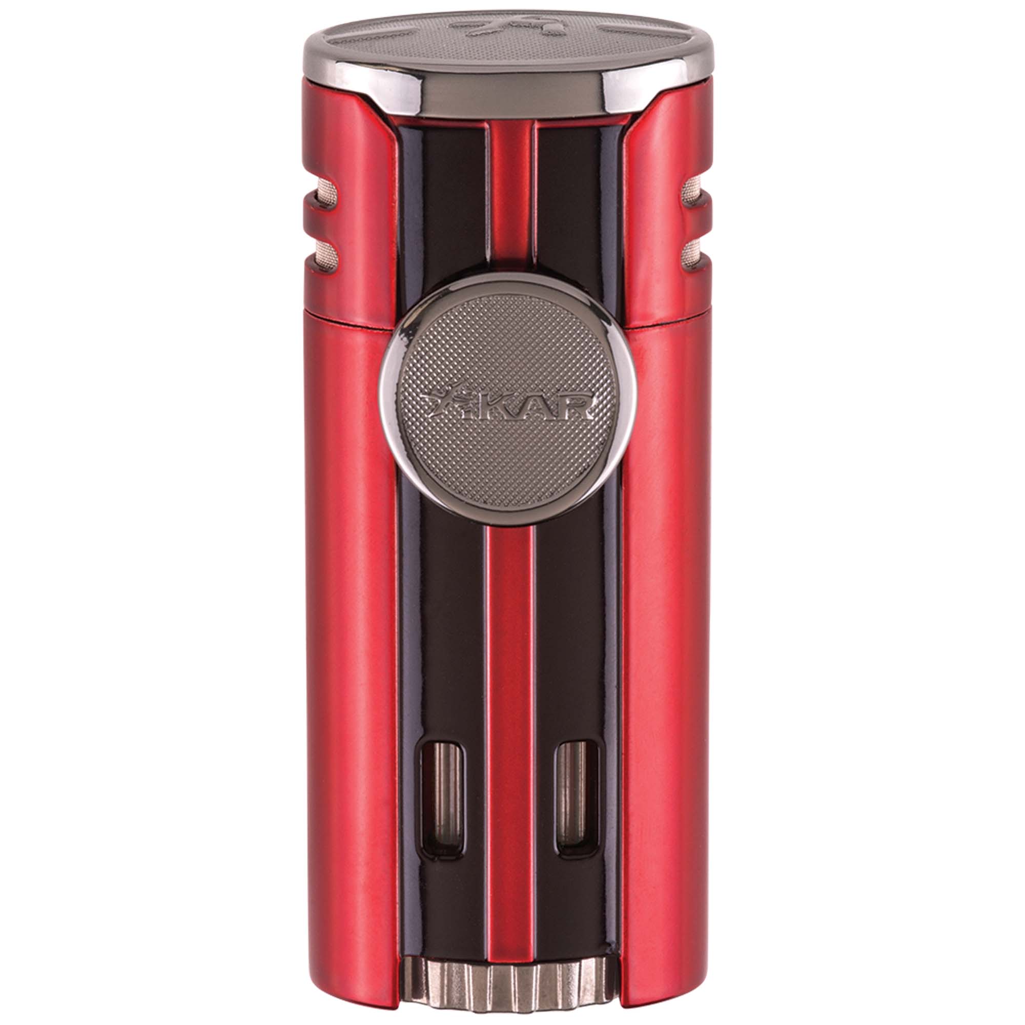 xikar_hp4_jet_daytona_red_01 Xikar HP4 Jet Feuerzeug Daytona Red mit 4 Flammen 574RD
