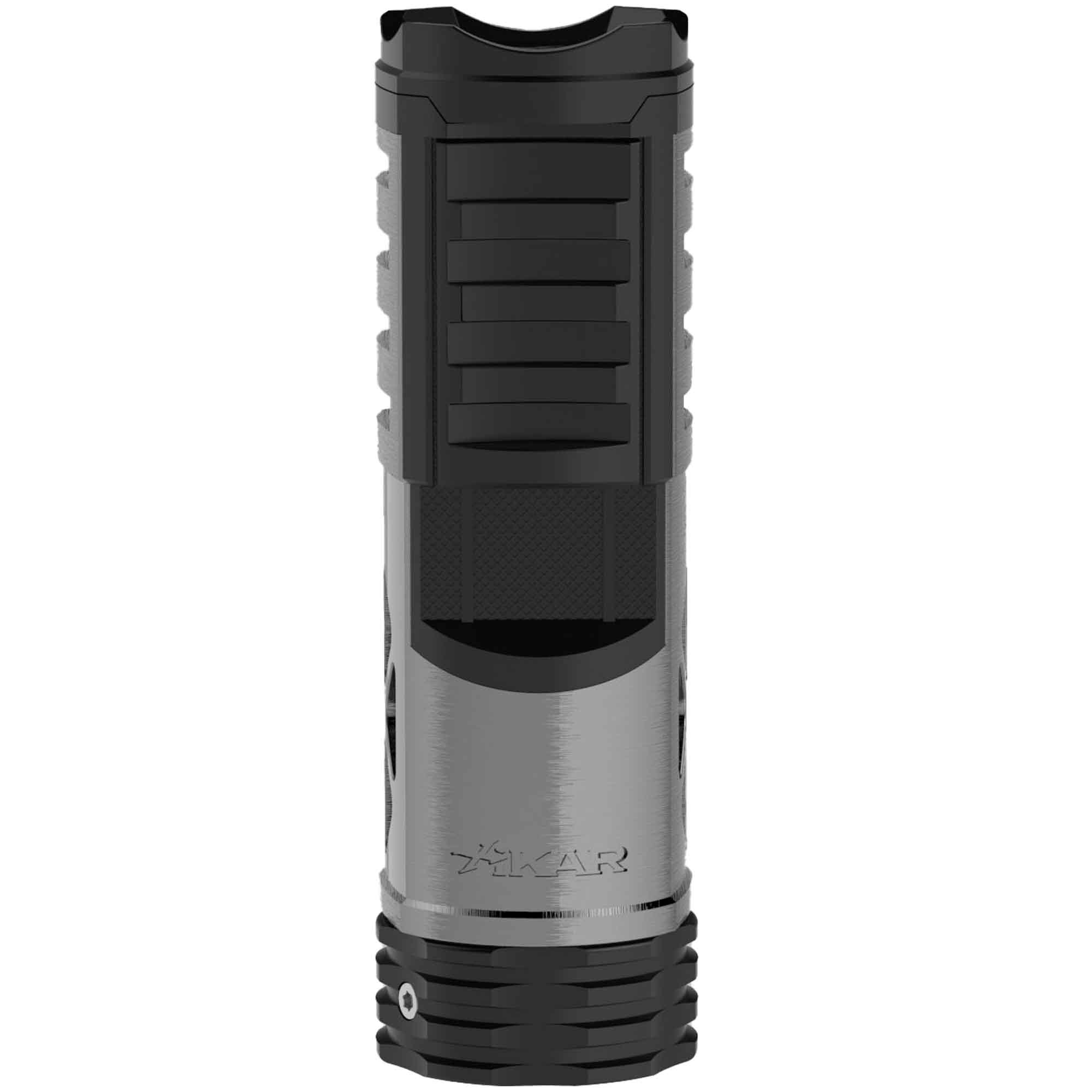 xikar-tactical-1-gun-black-551GMBK-02 Xikar Tactical 1 Single Gunmeta/Schwarzl (551GMBK)