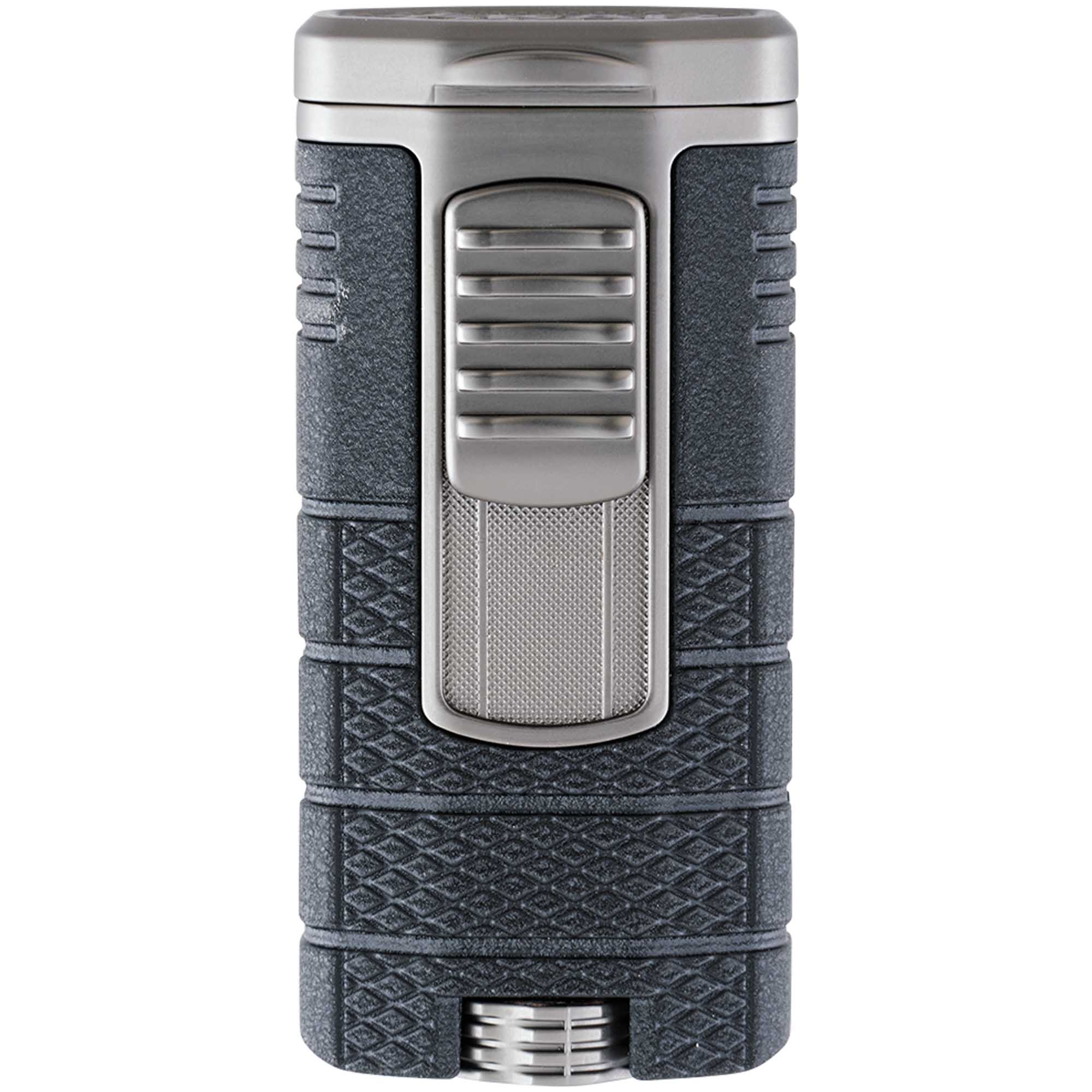 xikartacticaljetlighter553BKGN01 Xikar Tactical Triple Jet Gunmetal- Black 553BKGM