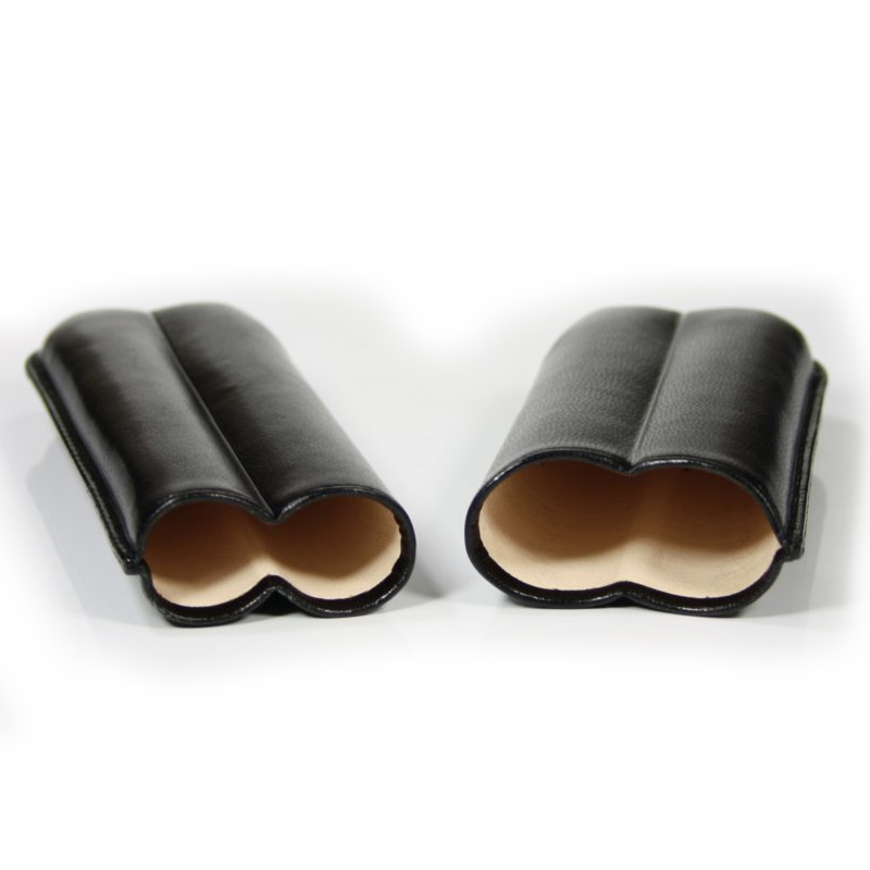 490x_vachetta_schwraz_2er_rob_zus1 Martin Wess 2er Zigarren Etui Robusto Leder schwarz 490