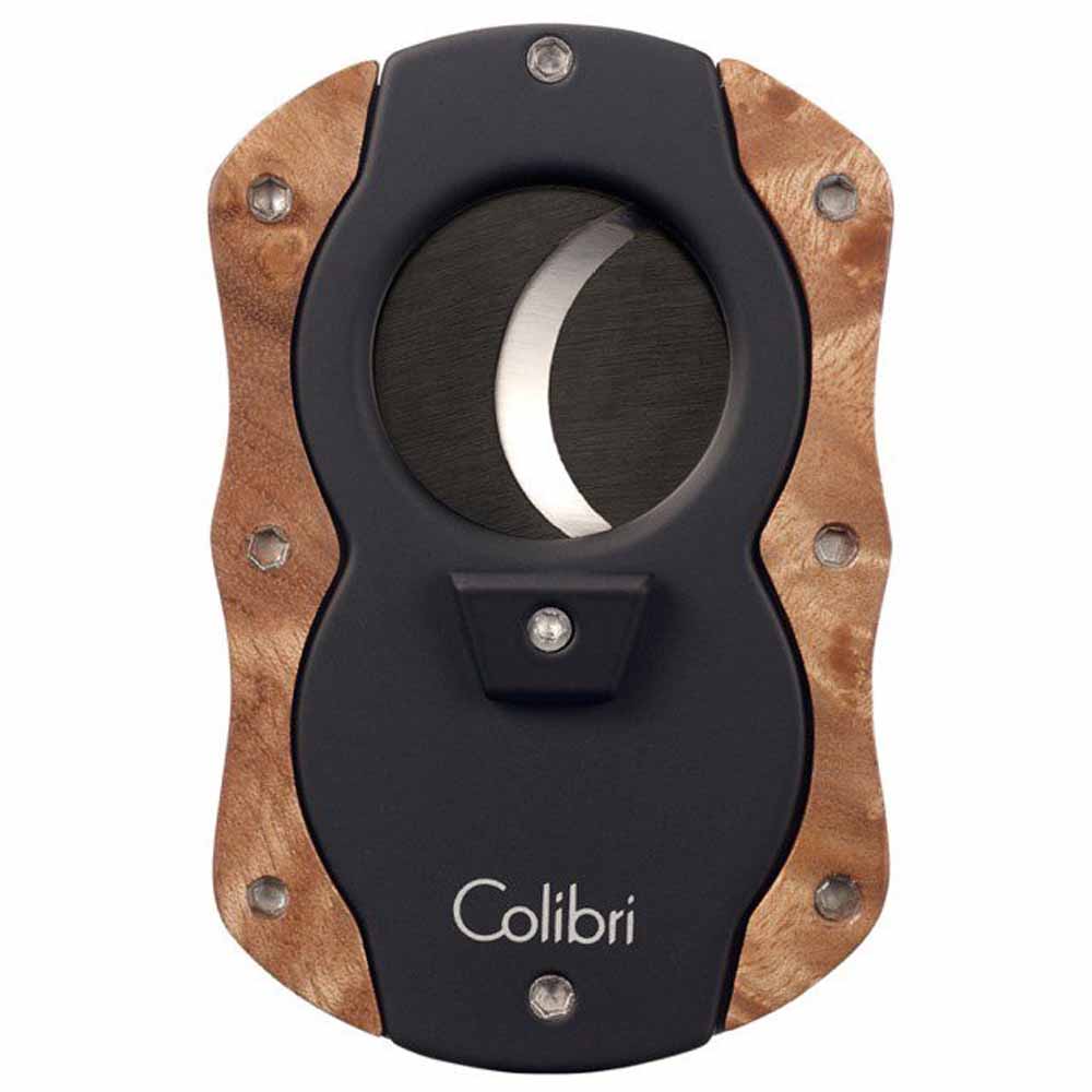 colibri-doppel-guillotine-cutter-dark-burl-01 Colibri Doppel Guillotine Cutter Wood dark burl