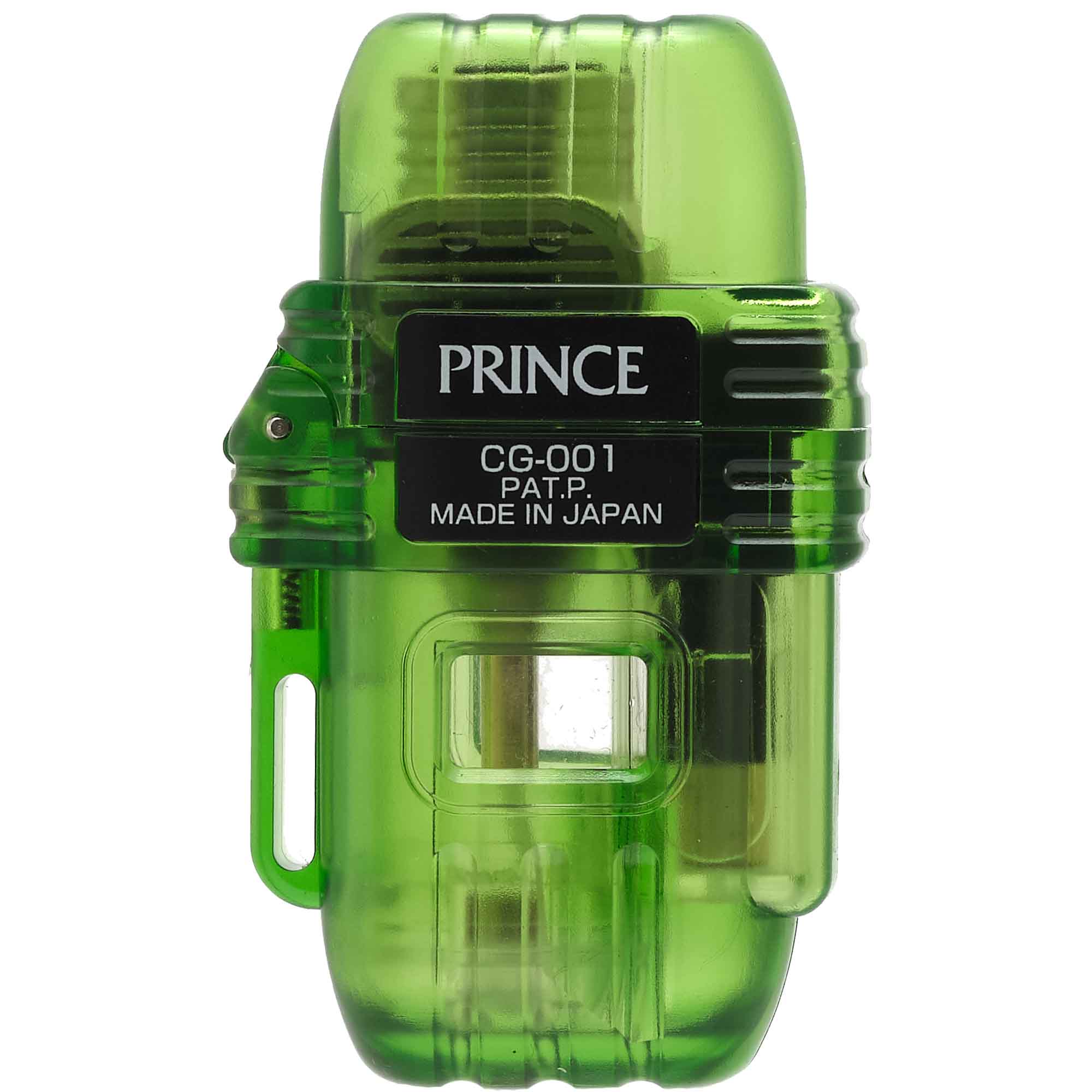 prince-cg-001-gr-01 Prince CG-001 Jet Feuerzeug Green (CG-001GN)
