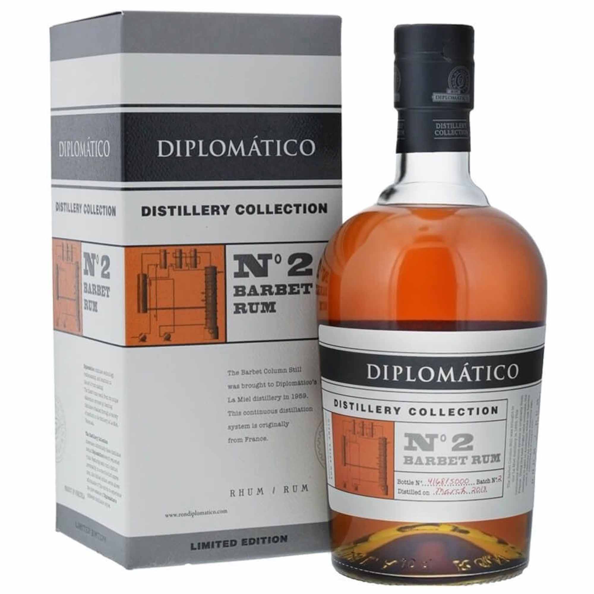 Diplomatico Distillery Collection No 2 Barbet Still 70cl