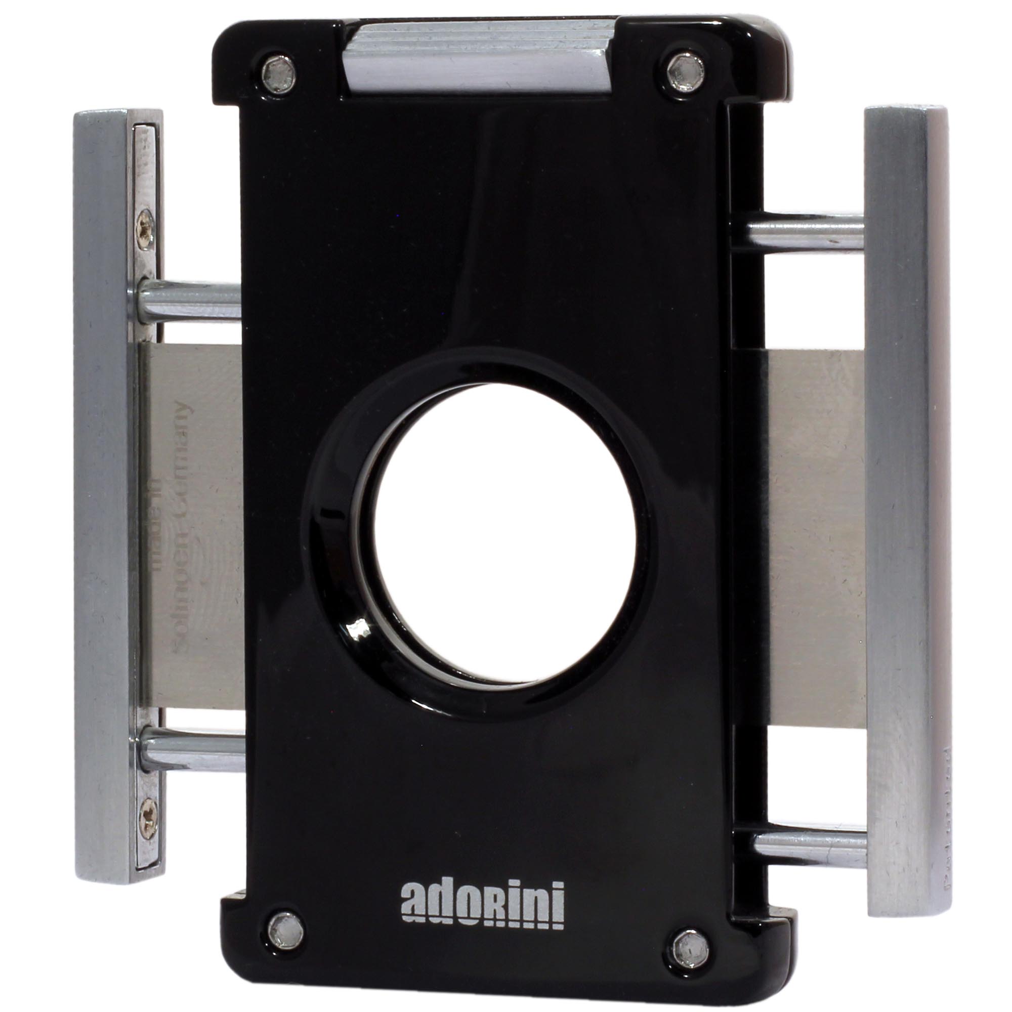 adorini_neptun_schwarz_02 Adorini Zigarrencutter Neptun - schwarz/silber