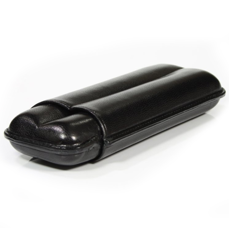 490x_vachetta_schwraz_2er_rob_zus2 Martin Wess 2er Zigarren Etui Robusto Leder schwarz 490