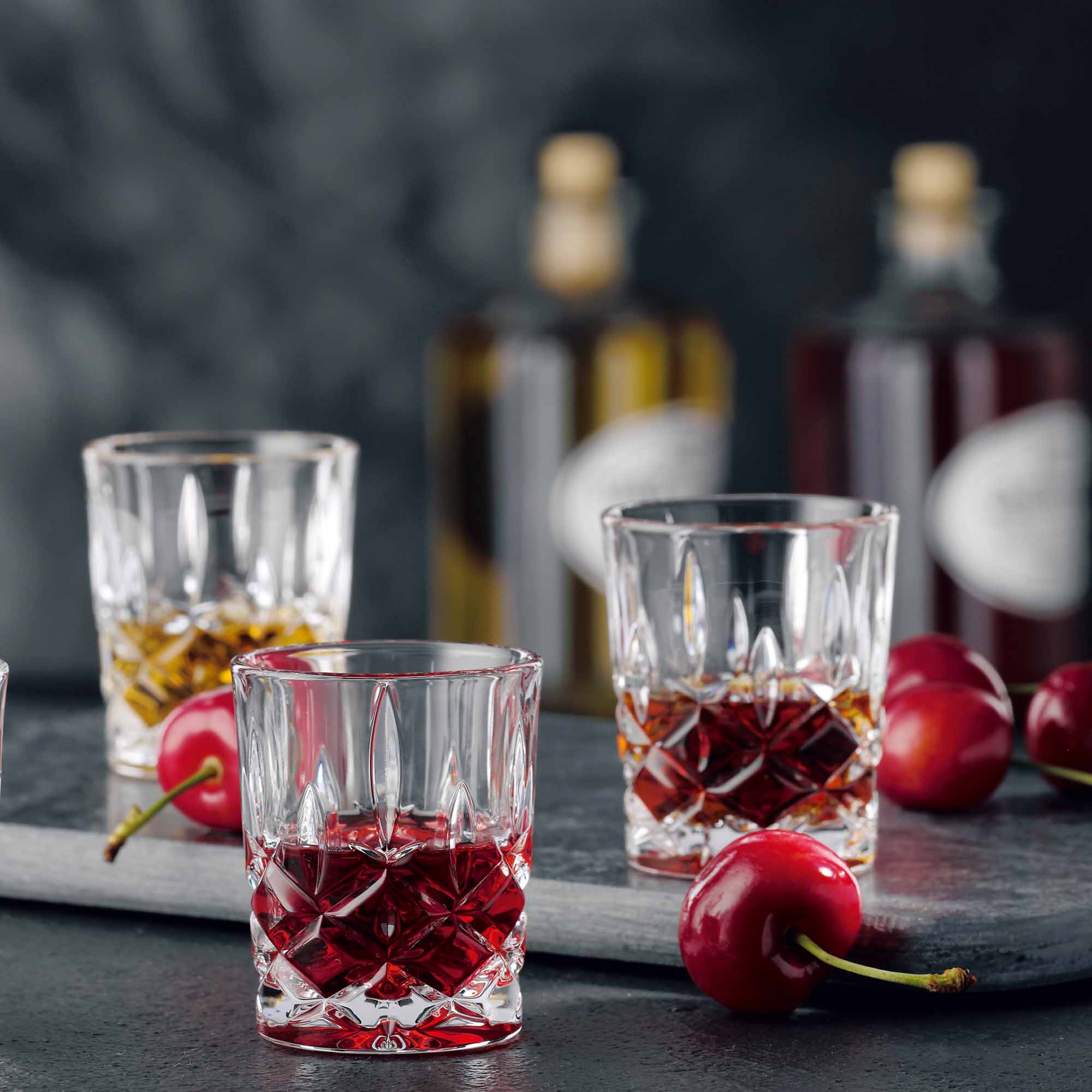 nachtmannnoblesseshotglasstamper03 Nachtmann Noblesse Shot Glas Stamper 4er Set